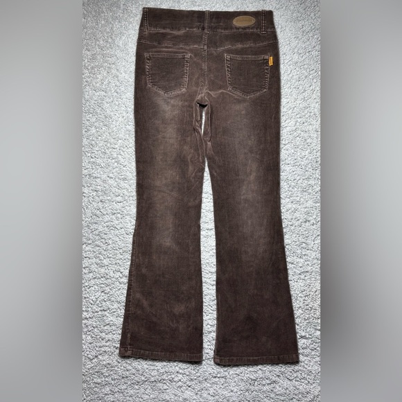 Funhouse Pants Womens 7 Corduroy Flare Bell Bottoms Hippie BOHO Festival Party - Picture 5 of 6